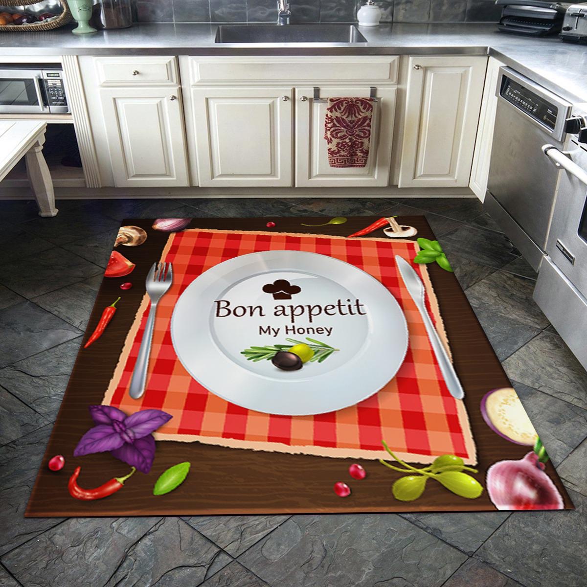 Bon appetite kitchen carpet