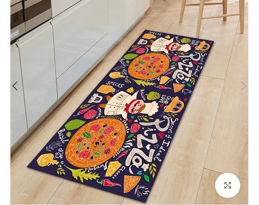 Pizza kitchen carpet